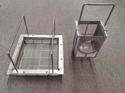 ステンレス製カゴ